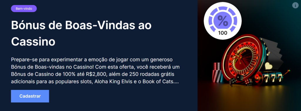 Bônus de Boas-vindas - BitBet24 Casino