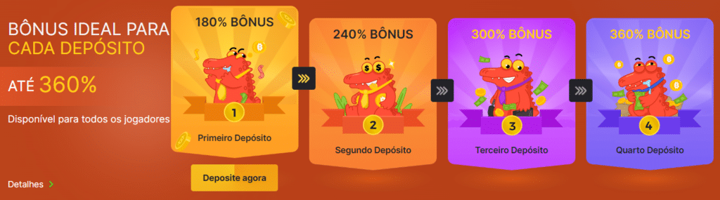 Pacote de bônus de boas-vindas - BC.Game Casino