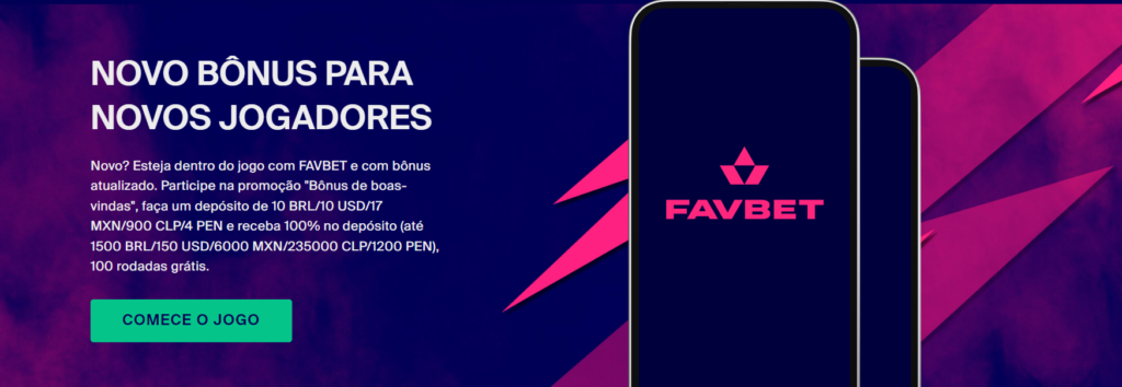 Bônus de boas-vindas - Favbet Casino