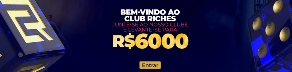 Bônus de boas-vindas - Club Riches Casino