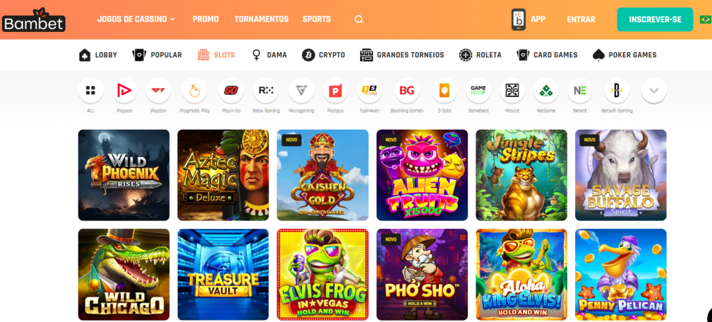 Bambet Casino – Seção de Caça-Níqueis