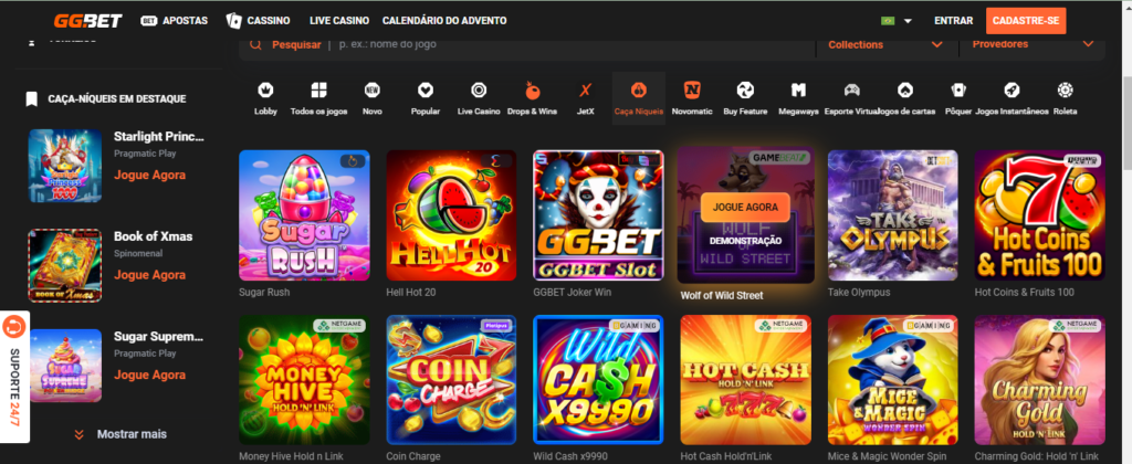 Seção de jogos crash - GGBet Casino