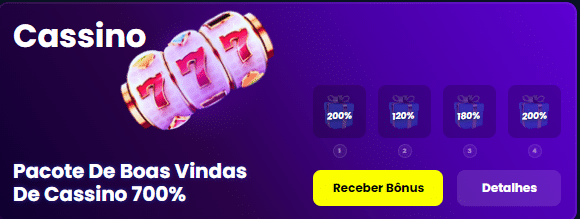Pacote de boas-vindas - 4raBet Casino