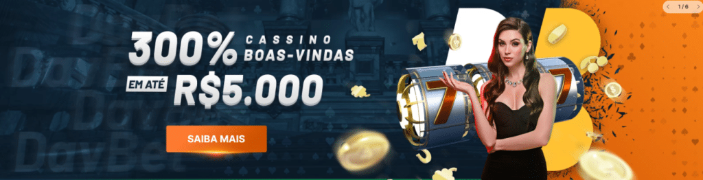 Pacote de boas-vindas - Davbet Casino