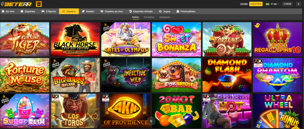 Seção de jogos de caça-níqueis – Beterr Casino