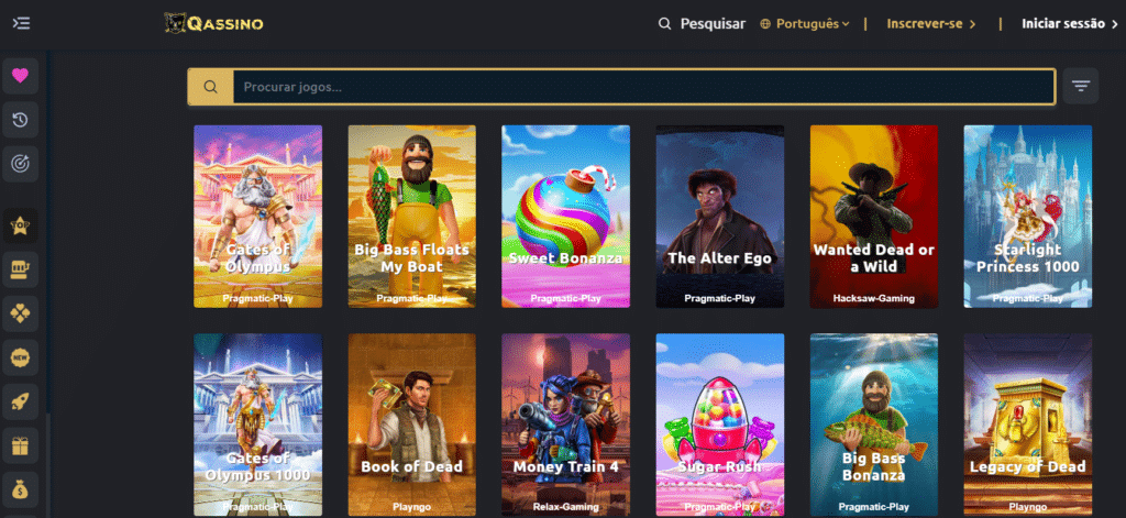 Seção de Jogos de Caça-níqueis - Qassino Casino