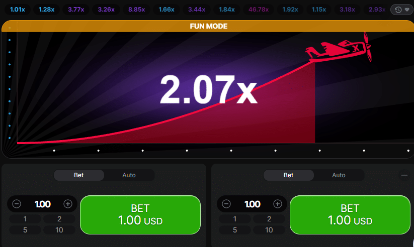 Seção de jogos crash - Joya Casino