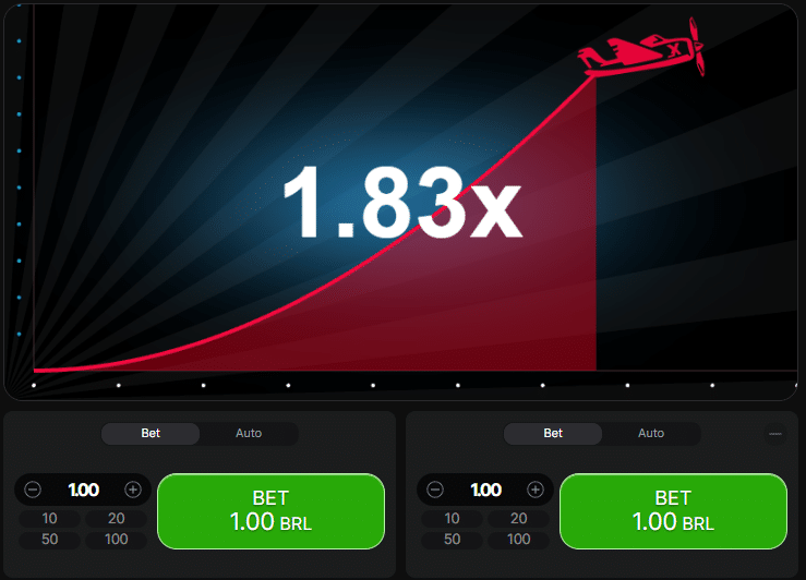 Seção de jogos crash - SpinBet Casino