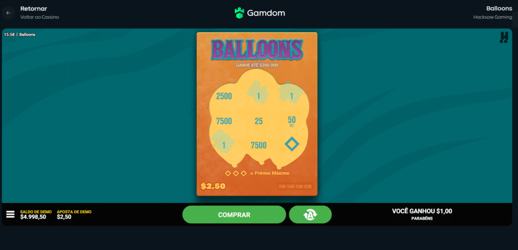 Seção de Jogos Crash - Gamdom Casino